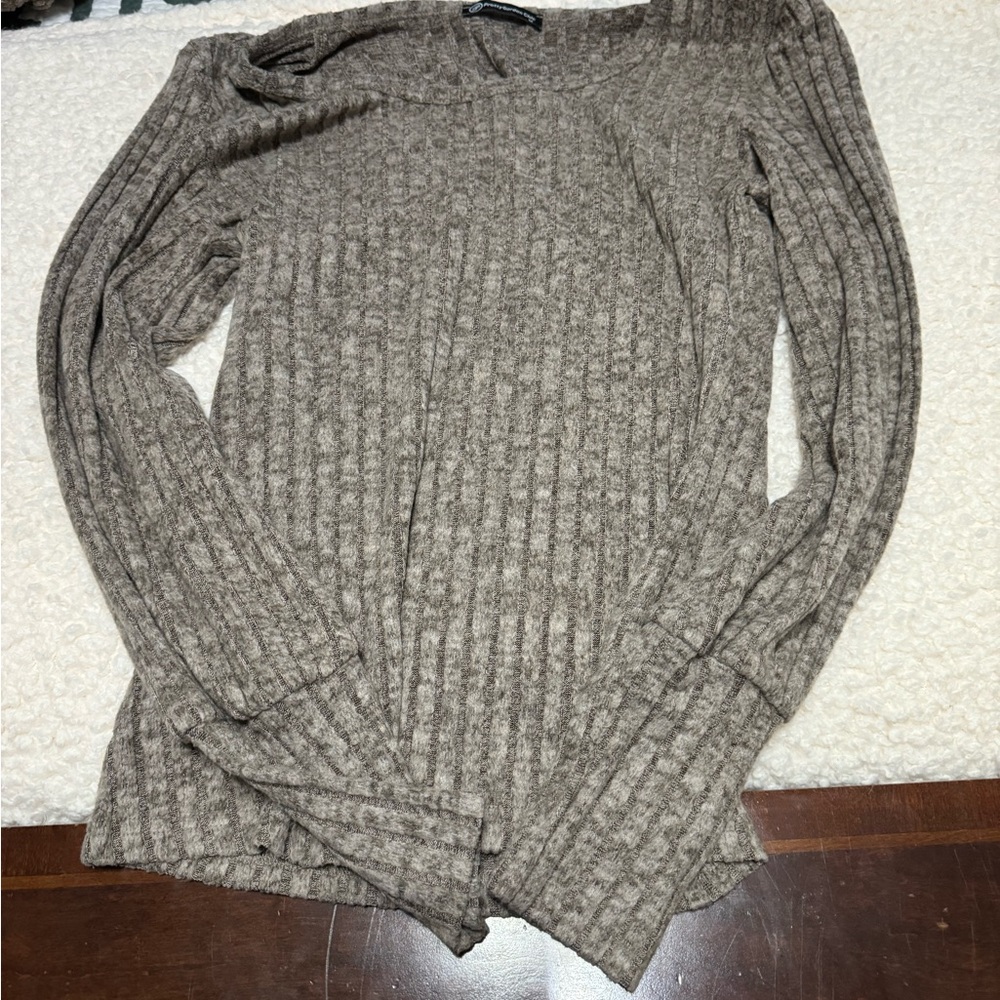Ribbed Knit Sweater